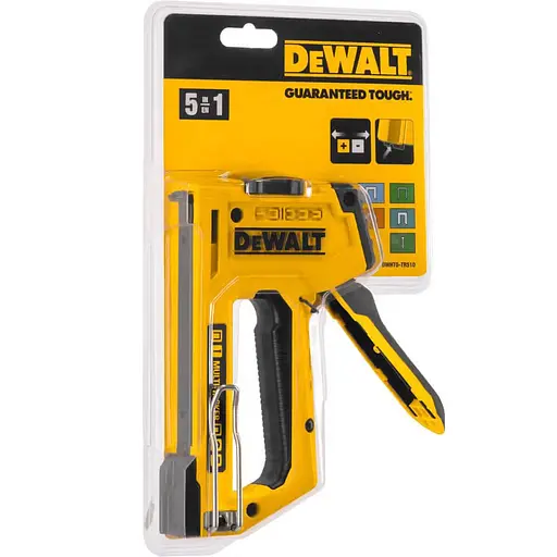 Степлер DeWalt Multi Tacker 5 в 1 скоби типу A, G, H 6-14 мм, цвяхи J 12, 15 мм (DWHT0-TR510) - фото 4