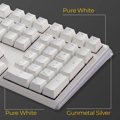 Клавіатура Ducky One 3 Cherry MX Brown RGB White DKON2108ST-BUAPXPWWWSC1 UA (126070) - фото 8