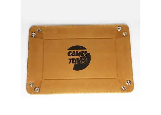 Настільна гра Games 7 Days Лоток для кубиків Rectangle dice tray - Brown (g7drecdt03) - фото 4
