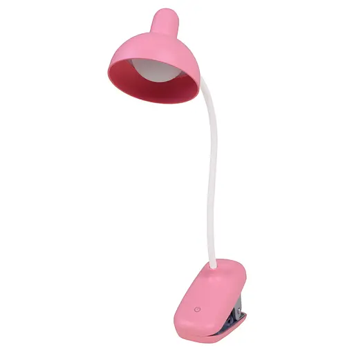 Настольная лампа Brille LED с USB 5W Pink (SL-124)