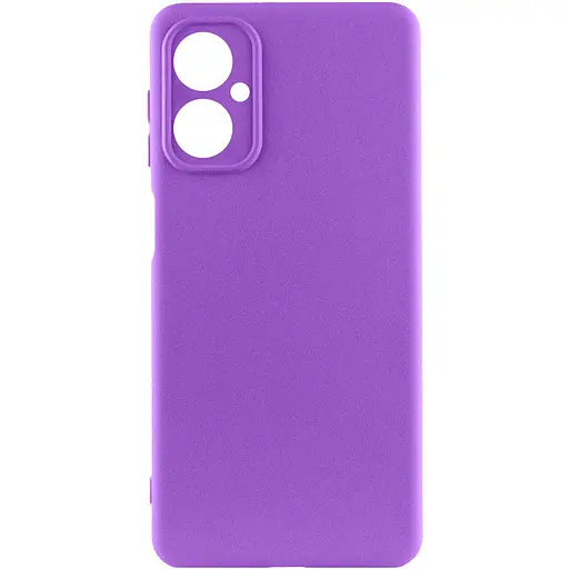 Чохол Silicone Cover Lakshmi Full Camera (A) для TECNO Spark 9 Pro (KH7n) Фіолетовий / Purple