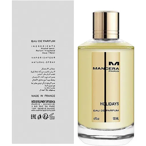 Парфюмированная вода оригинал тестер Mancera Holidays 120 мл - фото 1