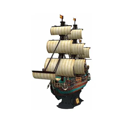 Пазл Cubic Fun Тривимірна головоломка-конструктор Іспанська Армада Сан Феліпе (T4017h) - фото 3