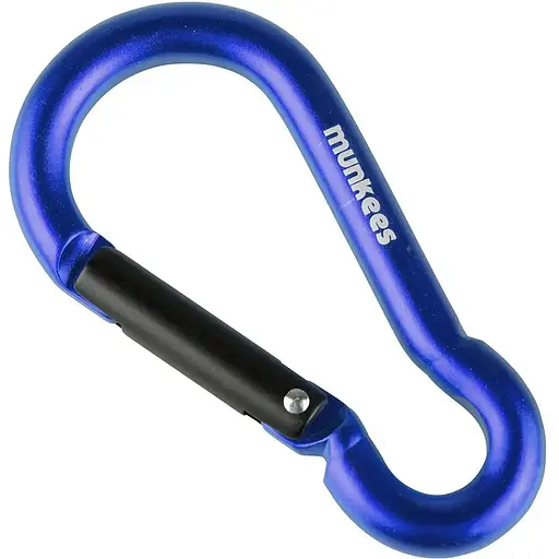 Брелок-карабін Munkees 3238 Pear 8х80 мм Dark Blue (1012-3238-DB)