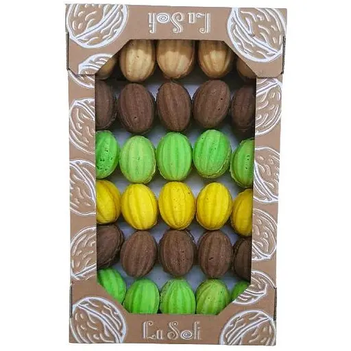 Печиво La Sofi Горішки з горіховими пастами та згущеним молоком Мікс 30 шт.