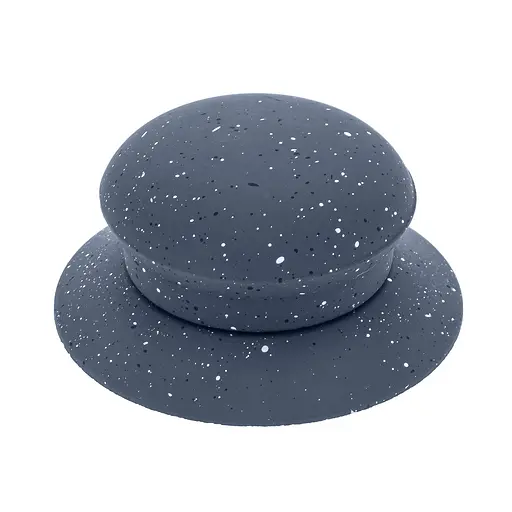 Ручка для кришки каструлі сковороди кругла керамічна, Мед Сірий 85610 - фото 1