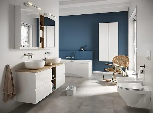 Смеситель для ванны и душа Cersanit Moduo S951-346 однорычажный Хром 30412 - фото 3