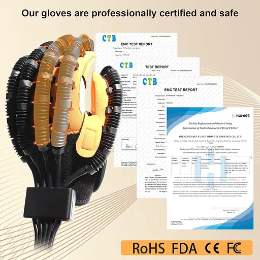 Реабілітаційні робот-рукавички XiangAi EMFOCU для реабілітації рук - фото 5