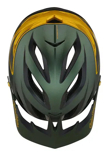 Велошолом Troy Lee Designs A3 Helmet Uno Green M/L (1106-150267123) - фото 3
