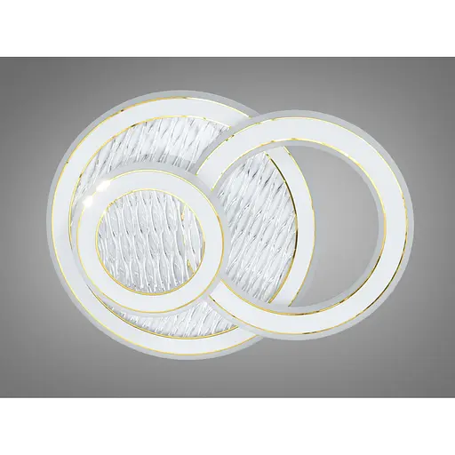 Світлодіодний стельовий світильник Romin сірий 34 Вт CCT - фото 1