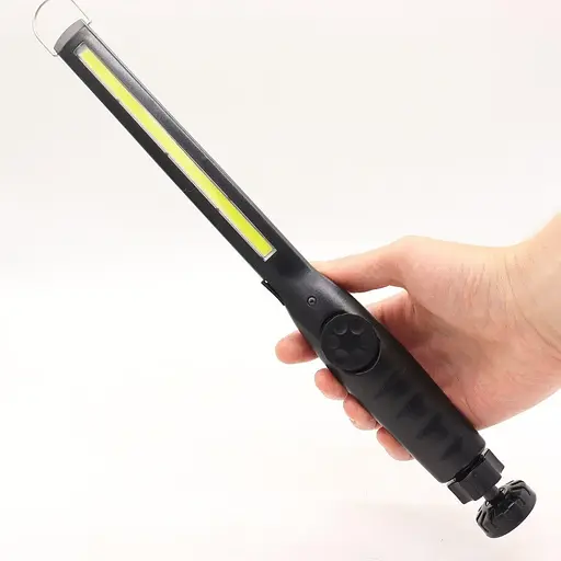 Аккумуляторный LED фонарь Bailong BL-821 с магнитом клипсой и USB светодиодный для кемпинга 500 lm Черный - фото 5