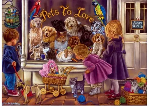 Пазл Anatolian Зоомагазин 1000 эл. (3186) - фото 2