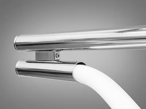 Сучасна світлодіодна люстра з серії "Роуплайт", 32W, хром - фото 3