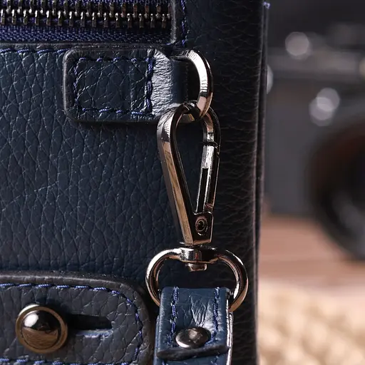 Клатч кожаный мужской Canpellini 21,5х13,5х1 см sum0022424 - фото 9