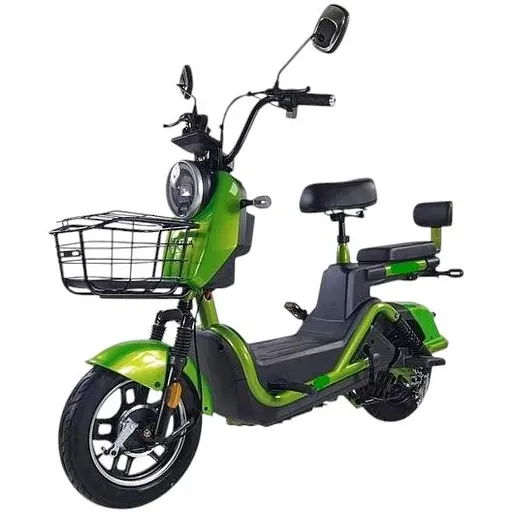 Електроскутер двомісний Crosser CR2 (500W, 60V, 20ah) зелений