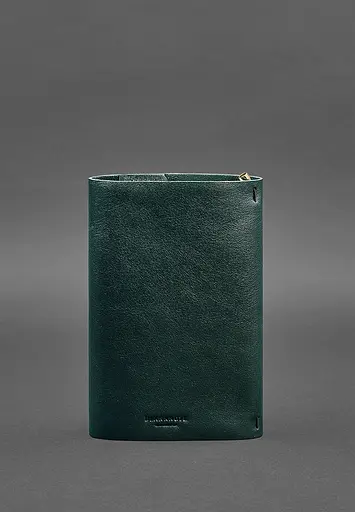 Шкіряний блокнот софт-бук 7.0 зелений - фото 5