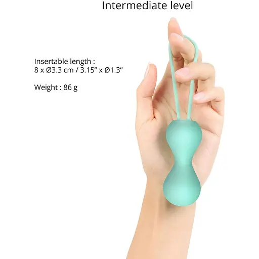 Вагінальні кульки Love To Love Joia - Enjoy Mint - фото 4