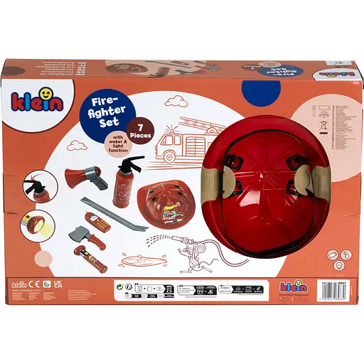 Игрушечный пожарный набор Klein PRO со шлемом 7 шт. (8967) - фото 16