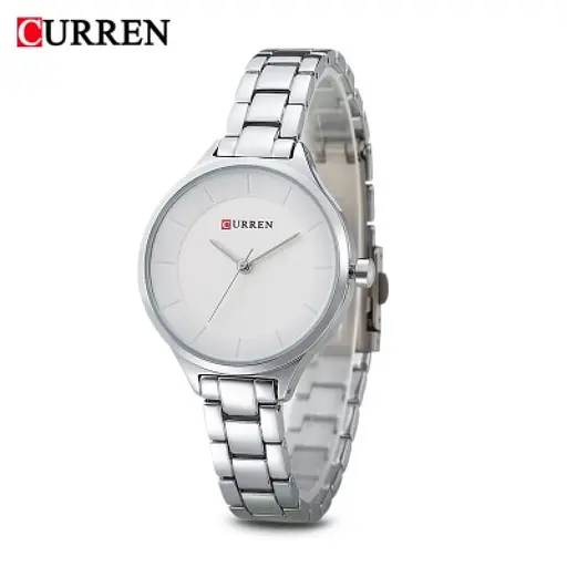 Годинники наручні жіночі Curren 9015 Silver White (18679) - фото 2