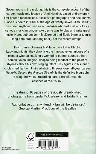 Hendrix: Setting the Record Straight - фото 2
