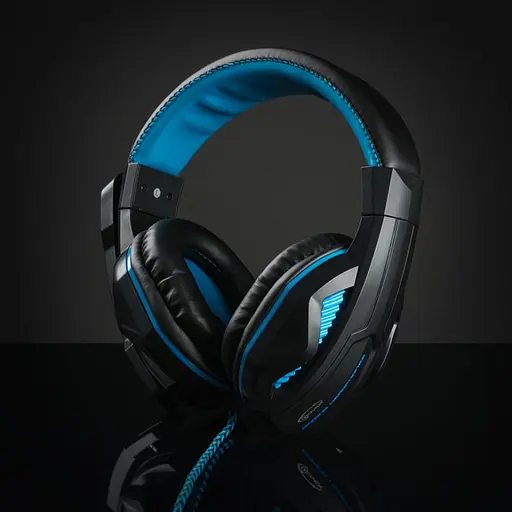 Наушники Gemix W-360 black-blue - фото 9