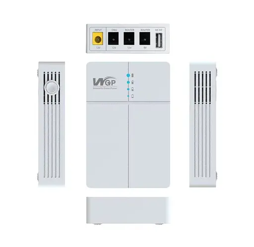 UPS ДБЖ безперебійне живлення для роутера, терміналу PON WGP Optima 9V, 12 V 2 A, 27 Вт 13500mAh + блок 12 В 3 А - фото 3