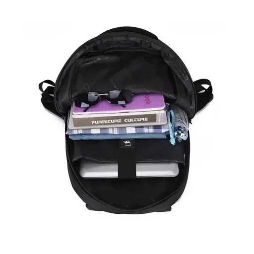 Рюкзак міський Tigernu T-B3032C 17л для ноутбука 15.6" Black (17045) - фото 4