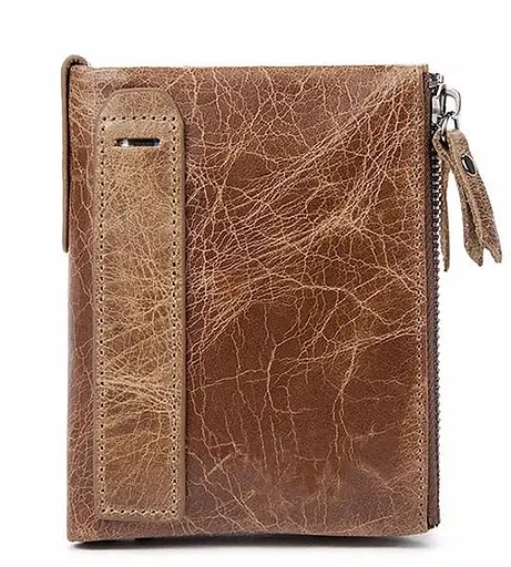 Чоловічий шкіряний гаманець Vintage 9х11х2.5 см acs0015337 - фото 1