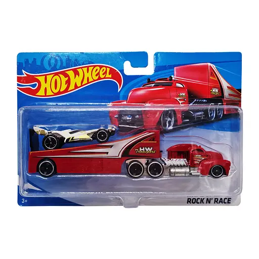 Дитячий ігровий набір машинок Bambi T-H708-1(White) з трейлером - фото 1