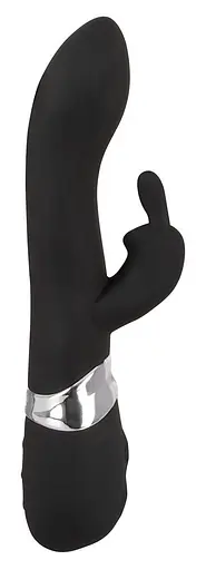 Вибратор-кролик Sweet Smile Rechargeable Blacky 21 см черный - фото 2