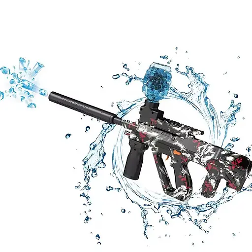 Бластер автоматический OldBro AUG Gel Ball с гель шариками орбиз 10500 шт. - фото 4