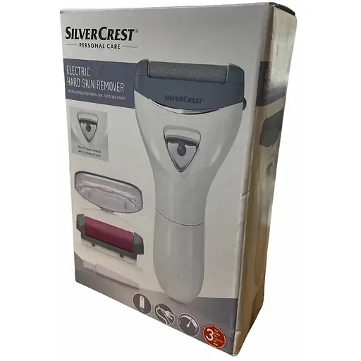 Пилка-скребок для п'ят SilverCrest SHE 3 A1 роликова Silver - фото 1