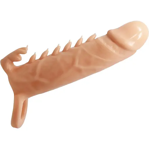 Насадка на пенис Pretty Love LyBaile Penis Sleeve Emmitt.16 см телесный