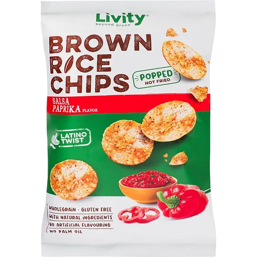 Чипсы рисовые B.Yond Сальса и паприка 70 г (811545) - фото 1