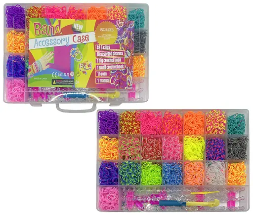 Набір для плетіння, гумочки, 5500 шт., Котик