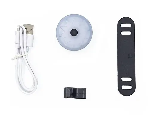 Велосипедна фара задня 16 Led USB 4 х 2 см (G0000463) - фото 3