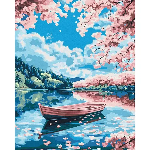 Картина за номерами на підрамнику Brushme Рожеві мрії