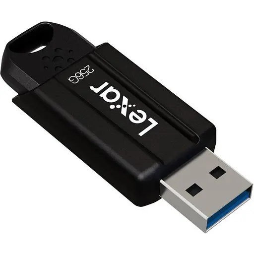 USB флэш-накопитель Lexar JumpDrive S80 256GB USB-A 3.1 Black (LJDS080256G-BNBNG) [137805] - фото 2