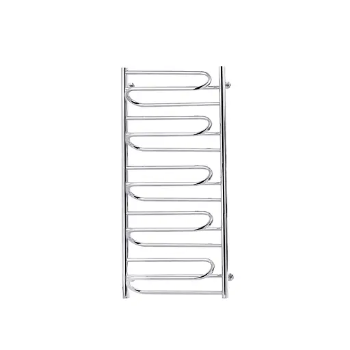 Полотенцесушитель водяной Kroner Иллюзия ДИ07 1100x530 CV023864, Хром, нижнее - фото 1