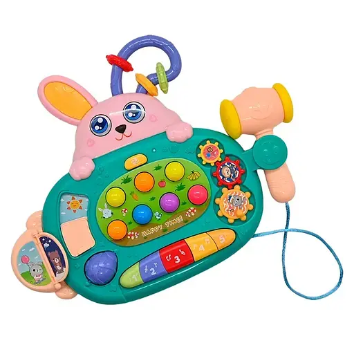 Развивающая игрушка Зайка-развивайчик, 77697 (в ассортименте) - фото 2