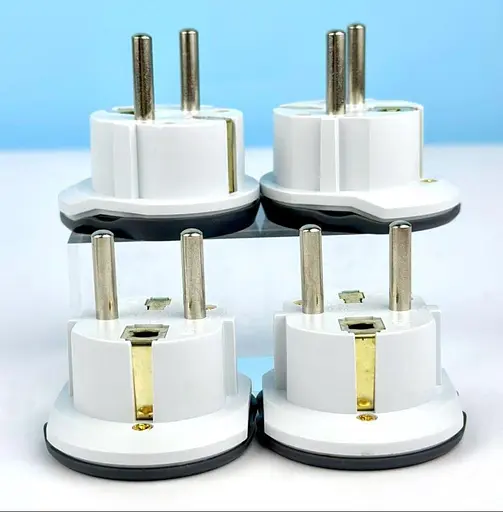 Переходник адаптер Aukey с вилкой AU US UK CN на EU розетку 16 А 3500W - фото 7