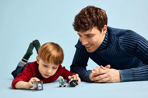 Конструктор LEGO City Преследование на полицейском мотоцикле 65 деталей (60455) - фото 15