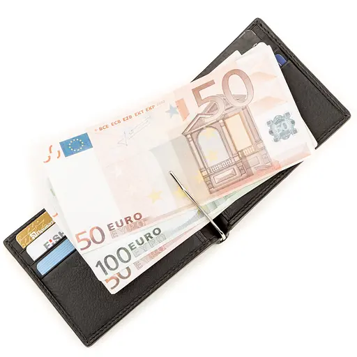 Зажим для денег из натуральной кожи морского ската Stingray Leather 12х8.5х1 см acs0032270 - фото 5