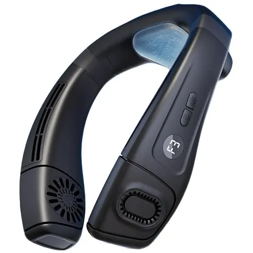 MGUP Шийний вентилятор Conditioner з 6 регульованими рівнями, охолоджувальний шийний вентилятор, що підтримує 360°, повітряний