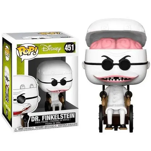 Фигурка Funko Pop Кошмар перед Рождеством Доктор Финкельштейн Dr. Finkelstein 10 см NBС DF 451 - фото 1