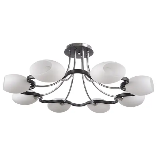 Люстра потолочная Brille E14 60W CHR (BR-373C/8)