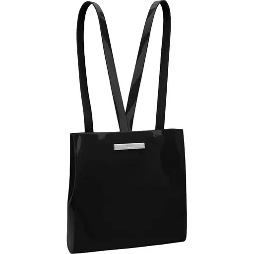 Женская каучуковая сумка-рюкзак трансформер Zaxy Closer Bag черная sum0028698 - фото 1