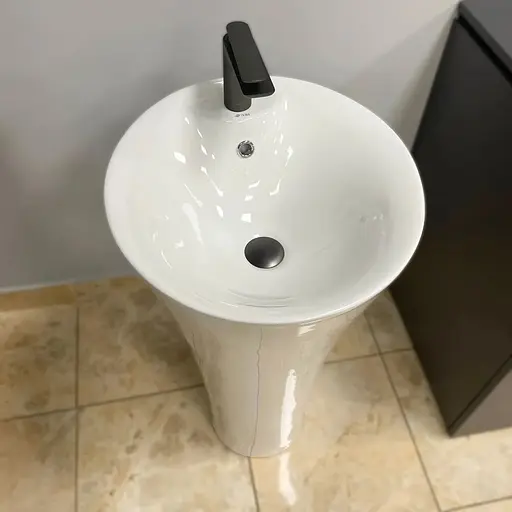 Умивальник підлоговий VBI Varsi white VBI-019016, Білий - фото 1