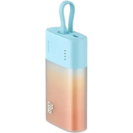 Зовнішній акумулятор Baseus Popsicle Lightning 5200mAh 20W Blue P10055600712-00 (125025)