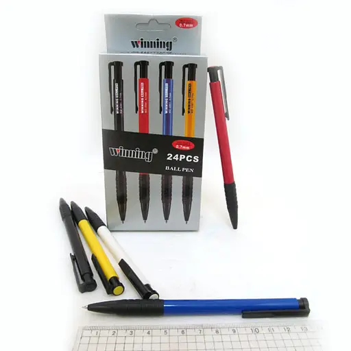 Ручка шариковая автоматическая Winning, 24 шт., 2001-WZ